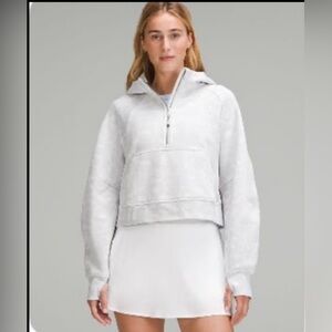 NWT lululemon scuba oversized half zip